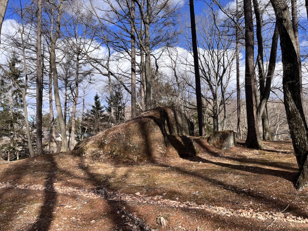 風越夫婦石の“婦人”の方